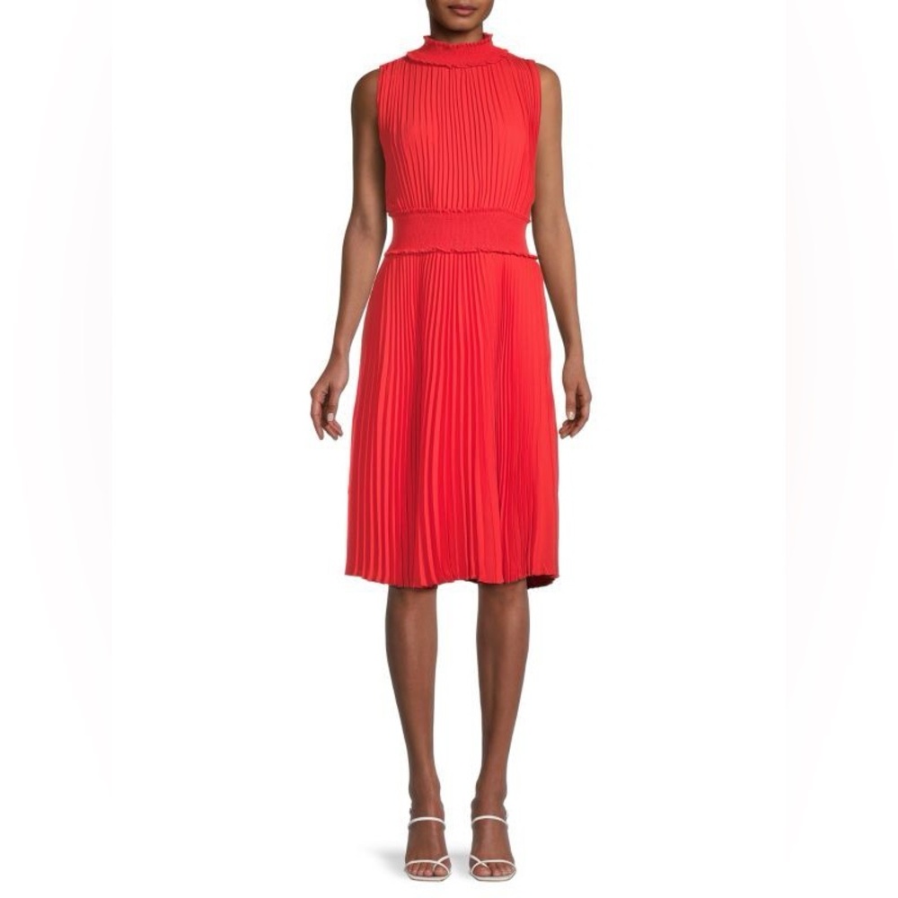 Nanette Lepore Red Midi Dress